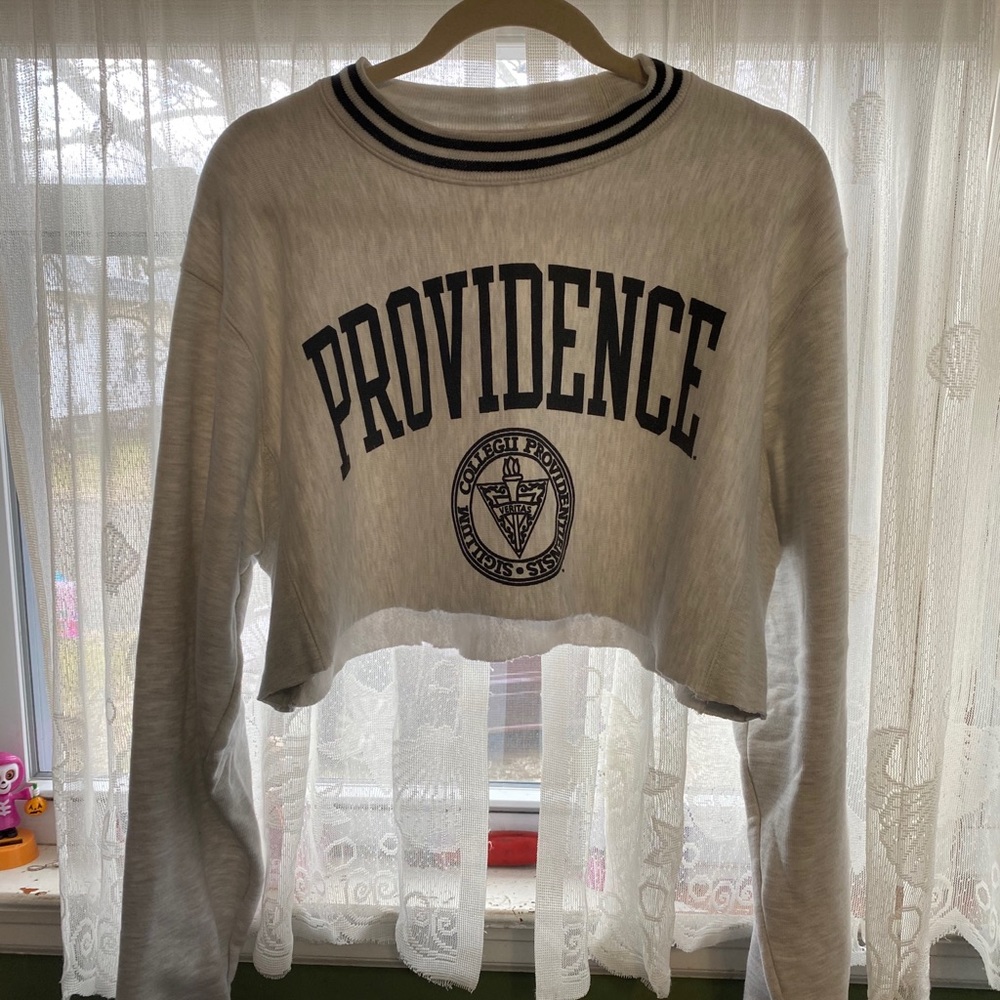 Cropped Providence College Sweatshirt